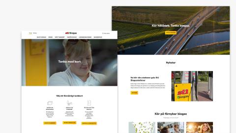 Lamia built a Webflow website for St1 Biogas in Sweden. 