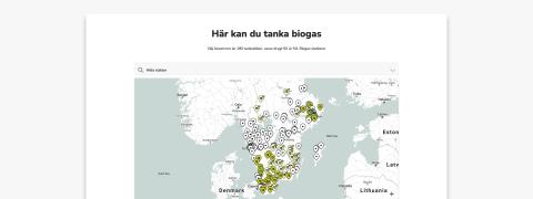 Lamia built a Webflow website for St1 Biogas in Sweden. 